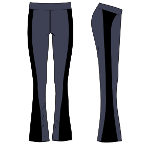 Fashion sewing patterns for Sport leggings 6048